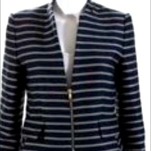Zara striped blazer